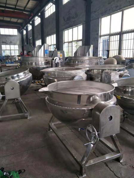 jacketed pan in stock