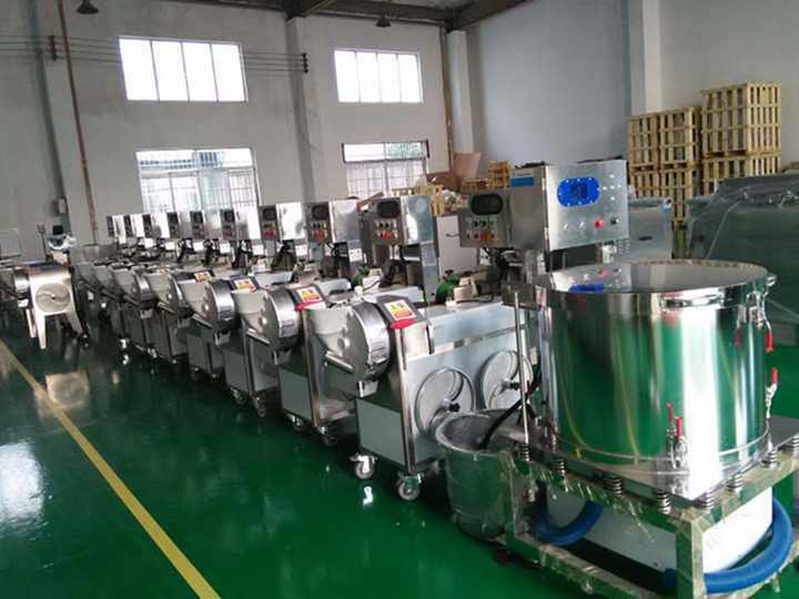 Elektrikli sebze dilimleme makinesi fabrikası