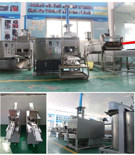 Stock de fábrica para la máquina para hacer torceduras de masa frita.