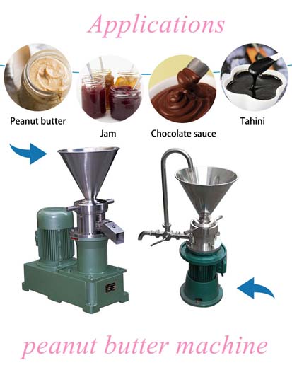machine de fabrication de beurre de cacahuète