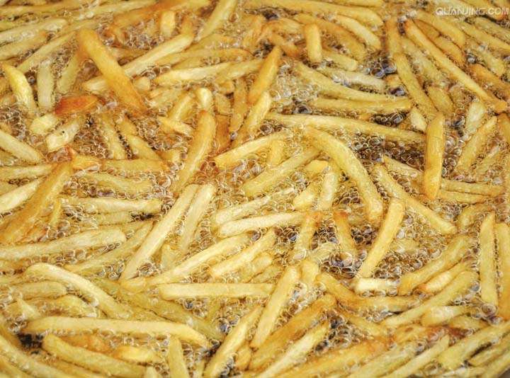 Frittura di patatine fritte