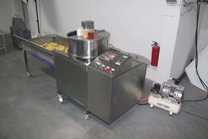 máquina de palomitas de maíz con calefacción eléctrica
