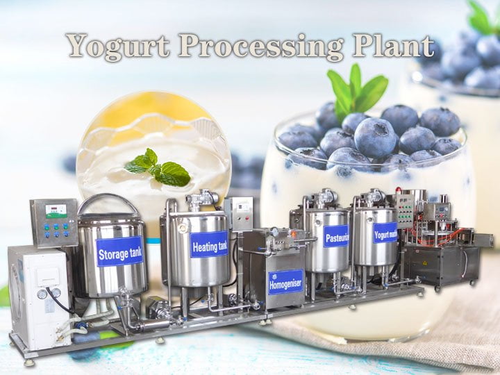 Joghurt-Produktionslinie
