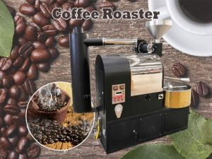 máquina tostadora de café comercial