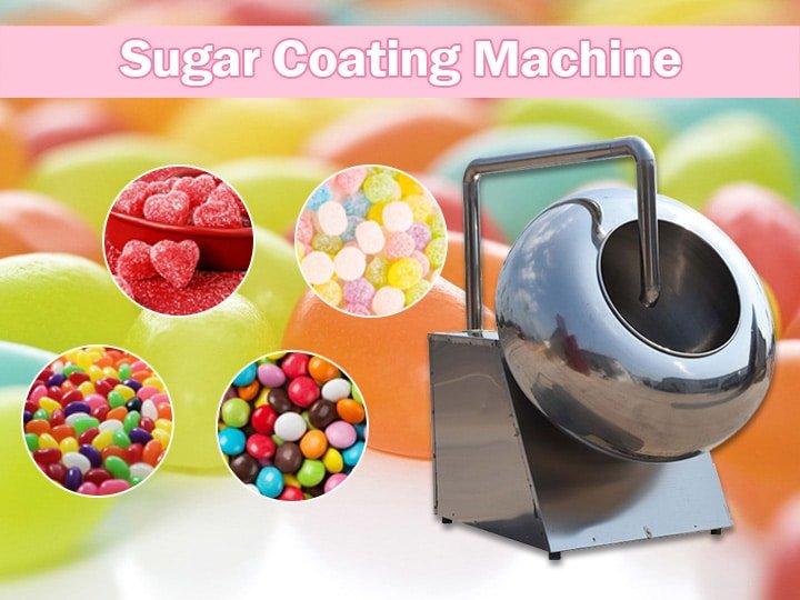máquina de recubrimiento de azúcar