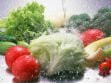 tägliches Waschen von Gemüse und Obst
