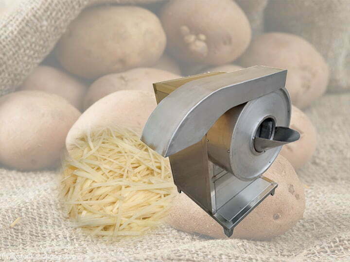 machine à trancher les pommes de terre