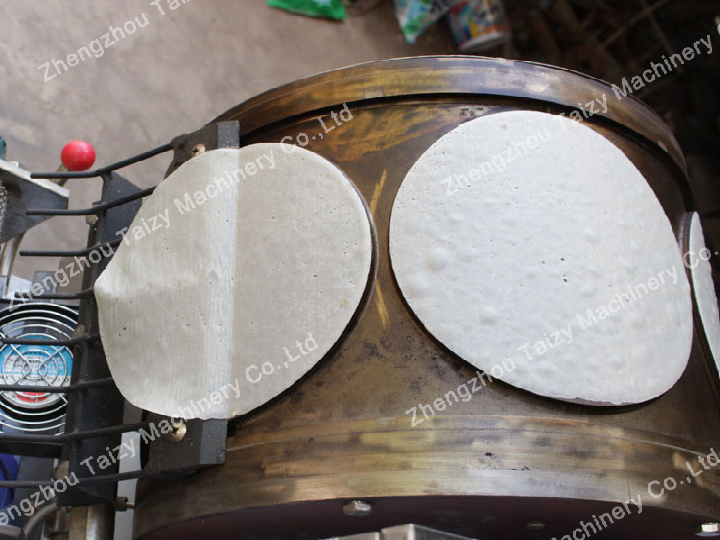 Samosa Pastry Sheet Machine production