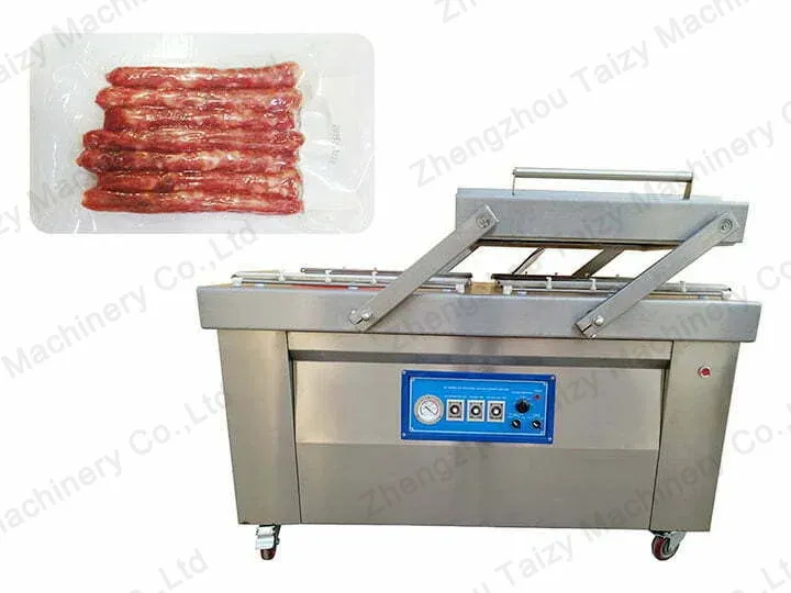 machine d'emballage de viande sous vide
